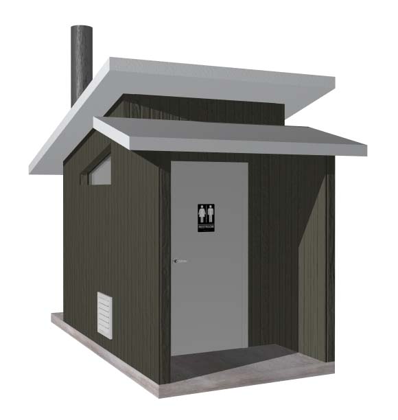 EASI-SET SINGLE RESTROOM 7'x11'-11"