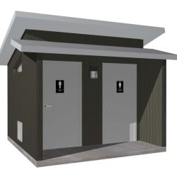 EASI-SET SINGLE RESTROOM 10'-8"x11'-1'