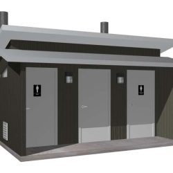 EASI-SET DOUBLE RESTROOM 10'-8" x 17'-6"