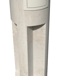 24R-LB-JBOX Lamp Pole Base 24" dia. x varies