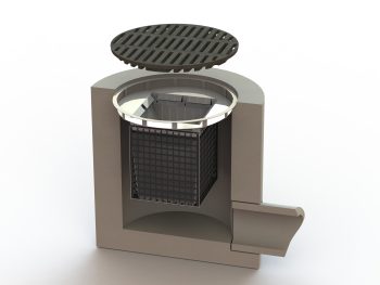 FloGard +Plus® Catch Basin Insert Filter, Round Inlet - Image 2