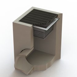 FloGard +Plus® Catch Basin Insert Filter, Wall Mount