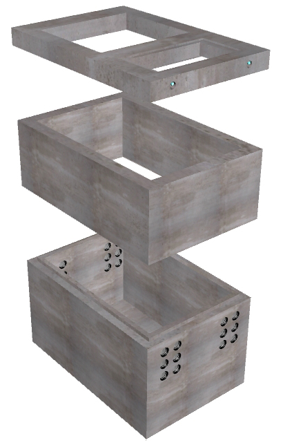 7'x10'-6" Slab Box/Pad-Azusa - Image 2