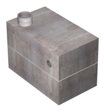5'-11"x11'-11" Secondary Containment Vault