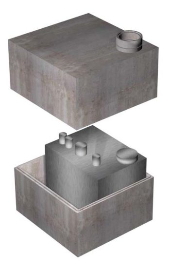 7'-10 1/2" x 9'-10 1/2" Secondary Containment Vault - Image 2