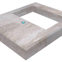 2'-9 3/4" x 3'-3/4" Transformer Pad-SDG&E 3411