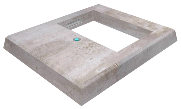 2'-9 3/4" x 3'-3/4" Transformer Pad-SDG&E 3411
