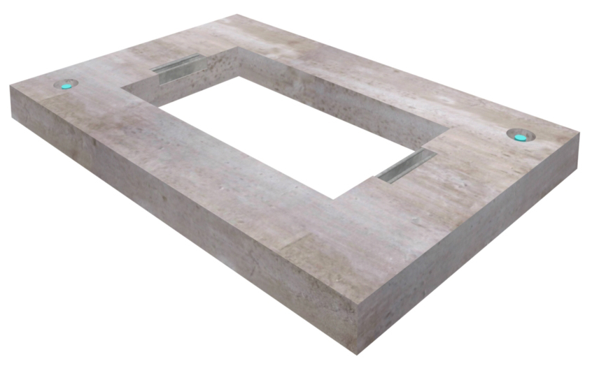 2'-9" x 4' Transformer Pad 3413 SDG&E
