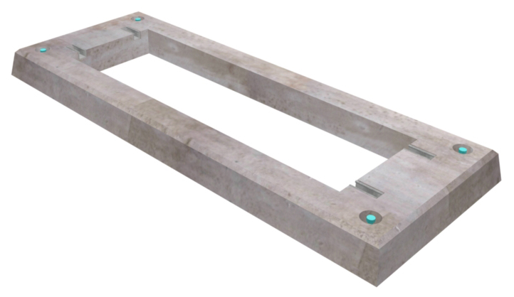 2'-9" x 4' Transformer Pad 3416