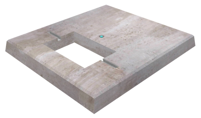 3'-4" x 3'-8" Transformer Pad 3421S - Image 2