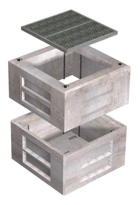 4'x4' Electrical Pull Box - Image 2