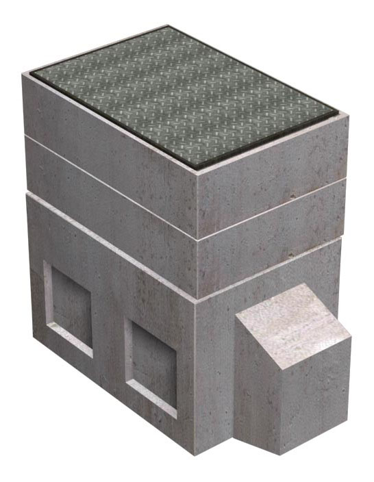2'x3' Standard Deep Recess Pull Box
