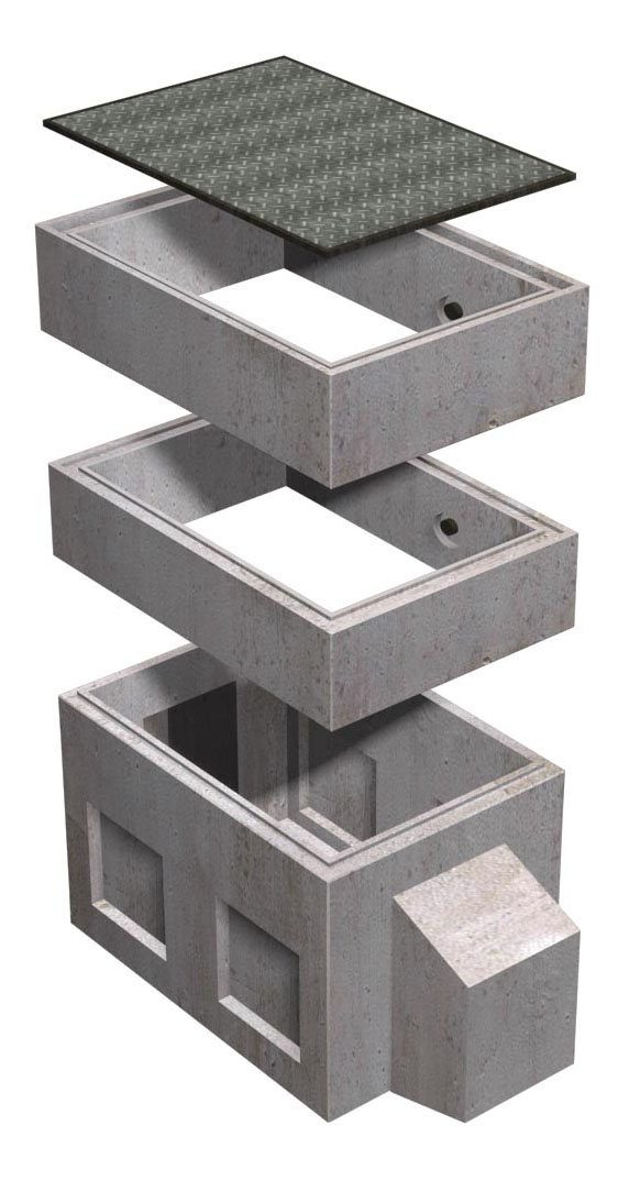 2'x3' Standard Deep Recess Pull Box - Image 2