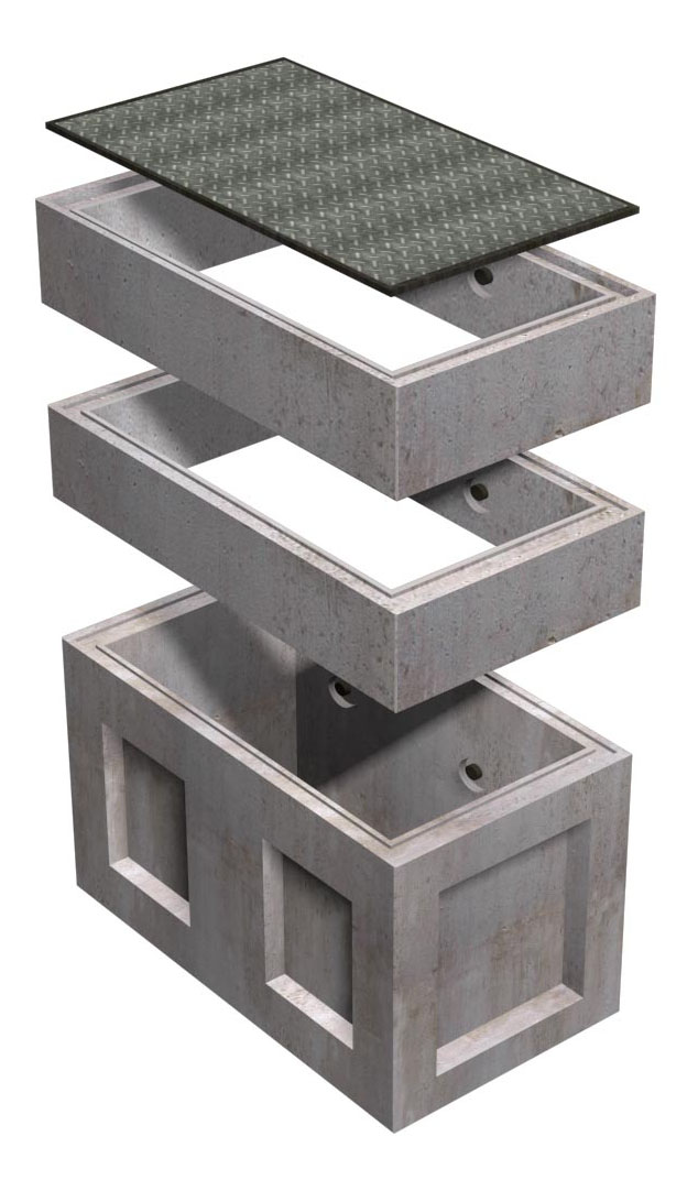 2'x4' Standard Flatwall Pull Box - Image 2