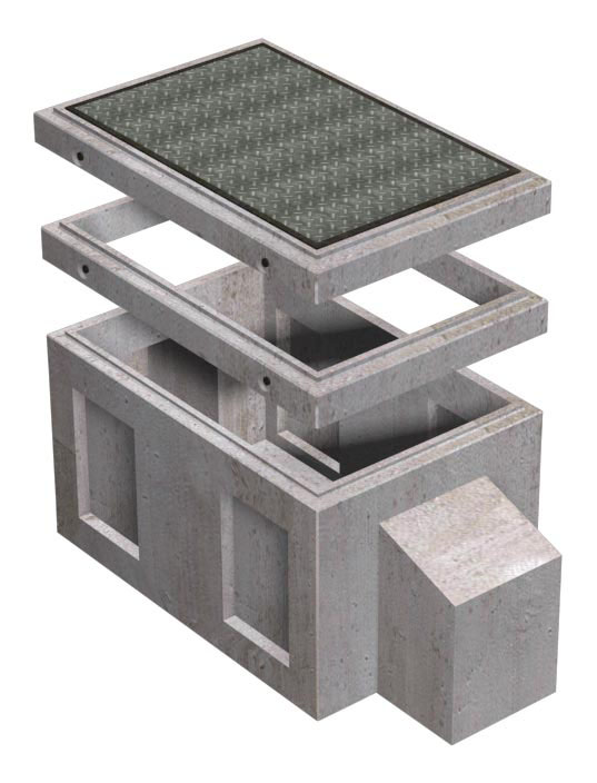 2'x4' Standard Flatwall Pull Box - Image 2