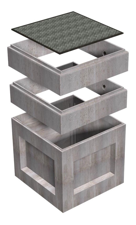 3'x3' Standard Flatwall Pull Box - Image 2