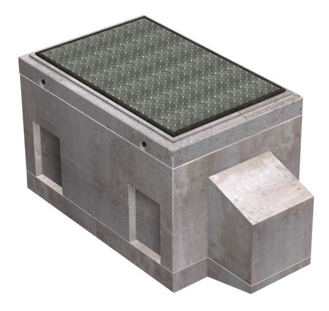 3'x5' Standard Deep Recess Pull Box