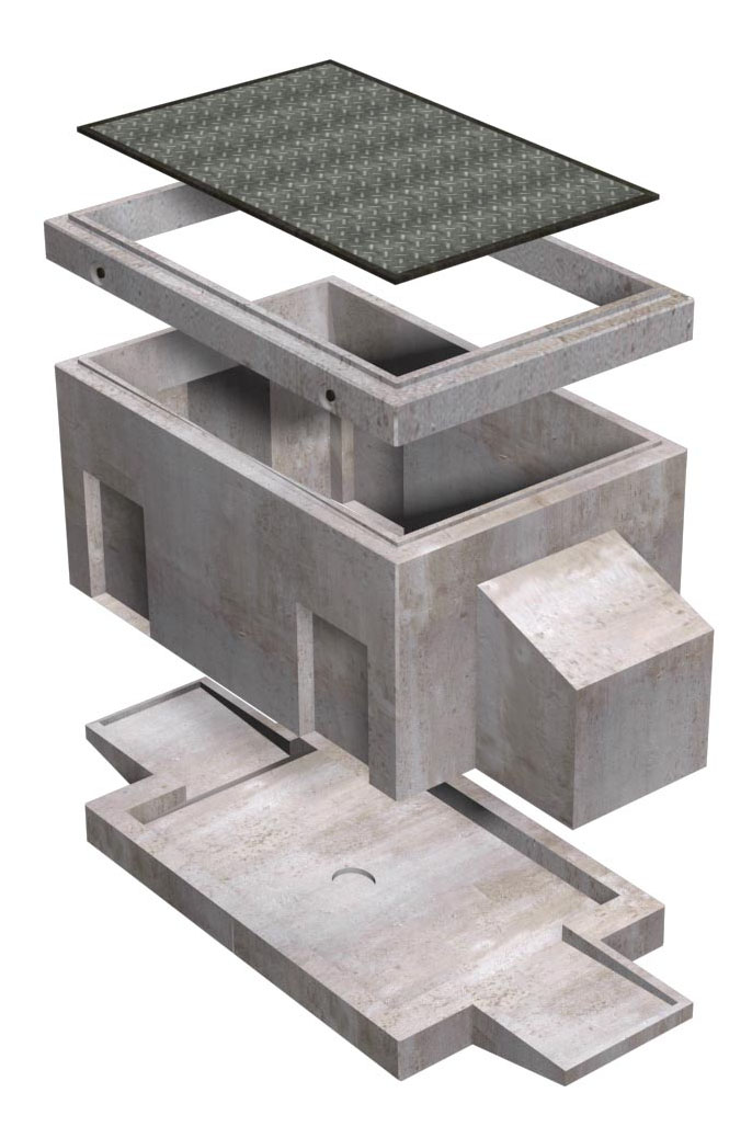 3'x5' Standard Deep Recess Pull Box - Image 2