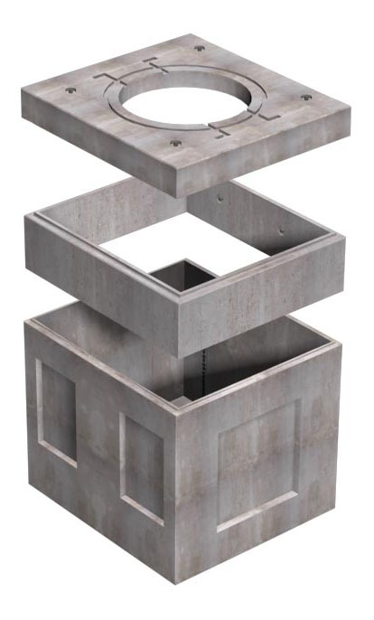 4'x4' Electrical Vault - Image 2