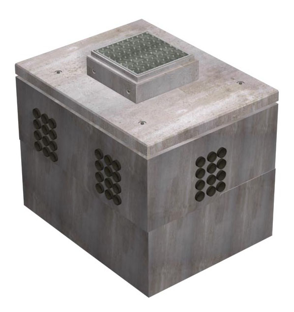 6'x8' Electrical Vault 100K