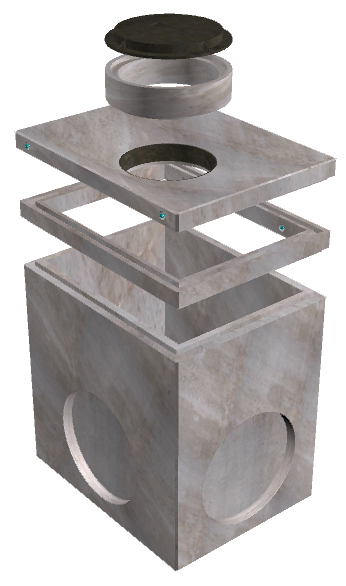 4'x6'-6" Storm Drain Cleanout Type A5 - Image 2