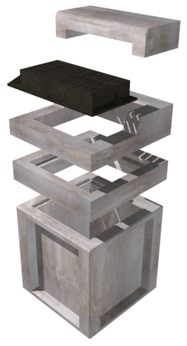 30" x 30" Type "B" Curb Inlet - Image 2