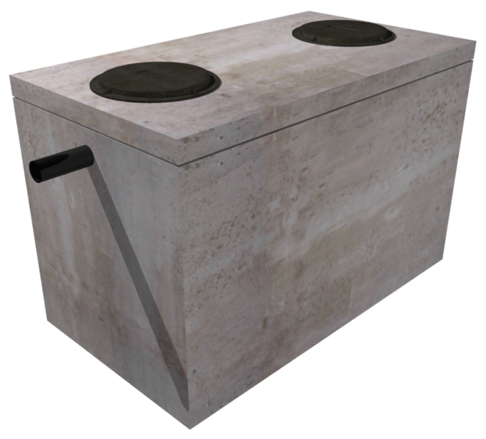 3' X 5' OIL WATER SEPARATOR (300 GALLON)