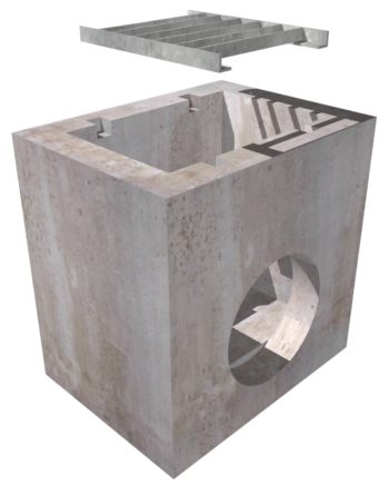 Type "C" 1-Grate Inlet TXDOT - Image 2