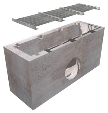 Type "C" 3-Grate Inlet TXDOT - Image 2