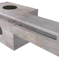 Shallow Type C Inlet W/ 1-Extension