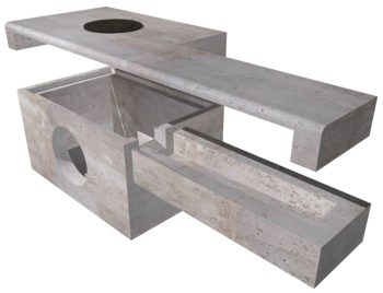 Shallow Type C Inlet W/ 1-Extension - Image 2