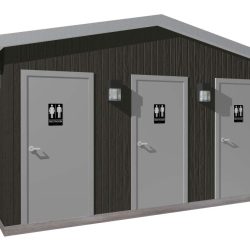 EASI-SET UNISEX RESTROOM 10'-8" x 17'-6"