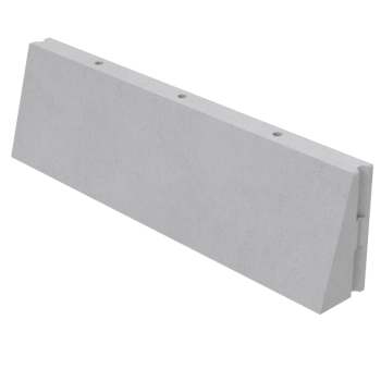 1'-8" X 12' UTILITY BARRIER