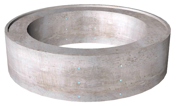 3'-0" Dia. Riser Collar Neck