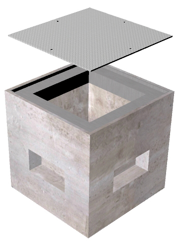 2'x2' Electrical Pull Box - Image 2