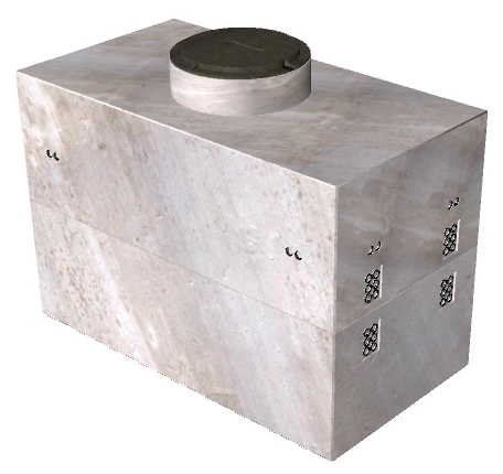 6'x12' Electrical Vault