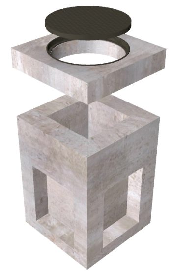 1'-6"x1'-6" Electrical Pull Box - Image 2