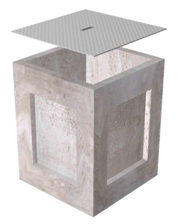 1'6"x1'6" Electrical Pull Box - Image 2