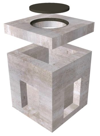 2'x2' Electrical Pull Box - Image 2