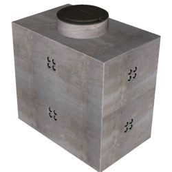 5'x8'-6" Electrical Vault w/MH