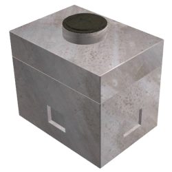 6'x8' Electrical Vault w/MH