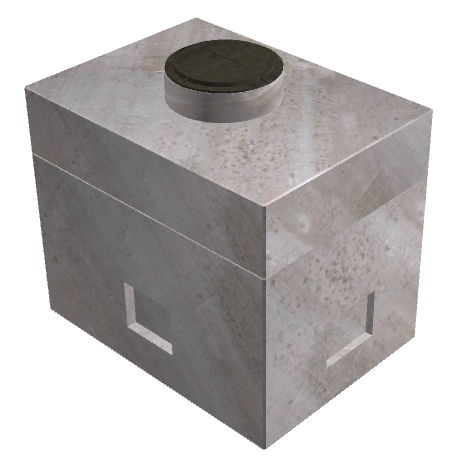 6'x8' Electrical Vault w/MH