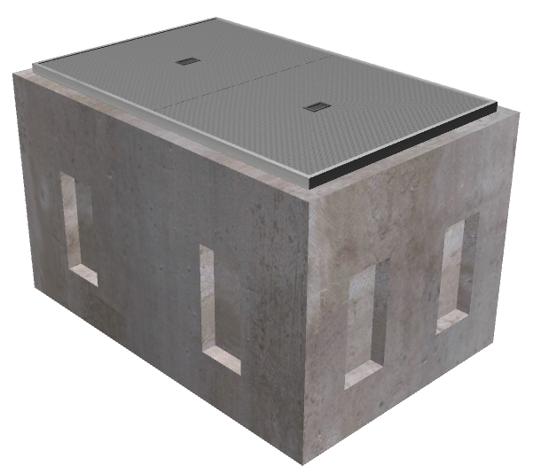 3'x5' Communications Splice Box