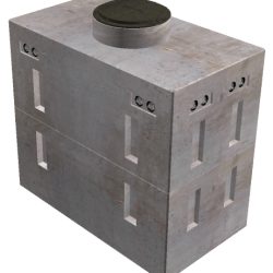 4'x8' Communications Vault