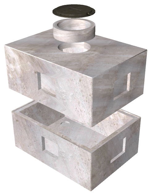 5'x7'-6" Communications Vault - Image 2