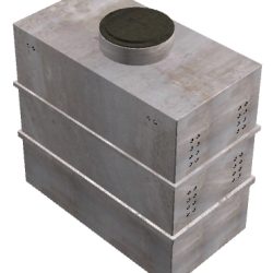 6'x12' AT&T Communications Vault Splayed Entry