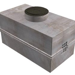 6'x12' Electrical Vault w/MH