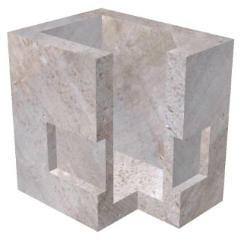 2'x3'x3' Handhole w/Slab/KO - Image 2