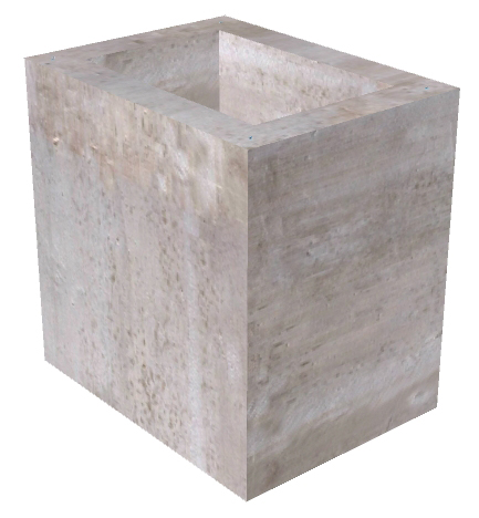 2'x3'x3' Handhole w/Slab