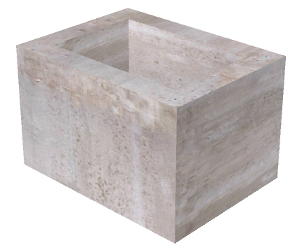 2'x3'x2' Handhole w/Slab